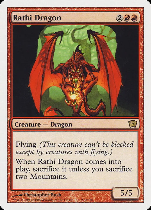 Rathi Dragon [Ninth Edition] - MTG Single