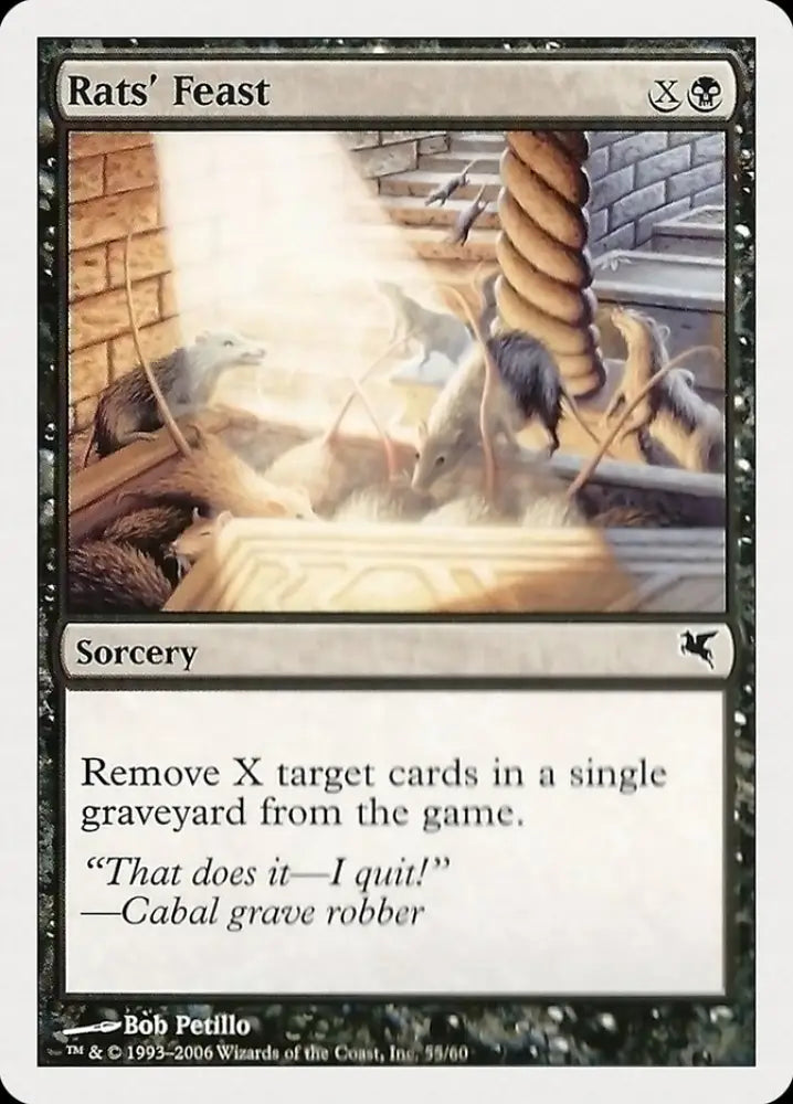 Rats’ Feast (55) [Hachette UK] - MTG Single