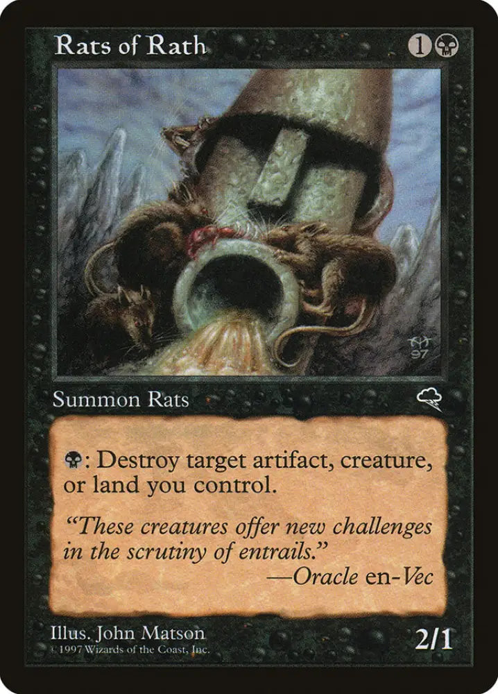 Rats of Rath [Tempest] - MTG Single