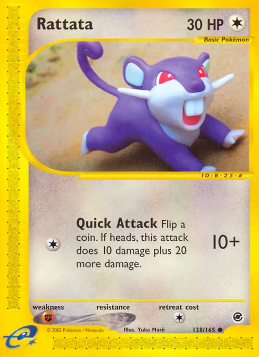 Rattata (128/165) [Expedition: Base Set] - Pokemon Single
