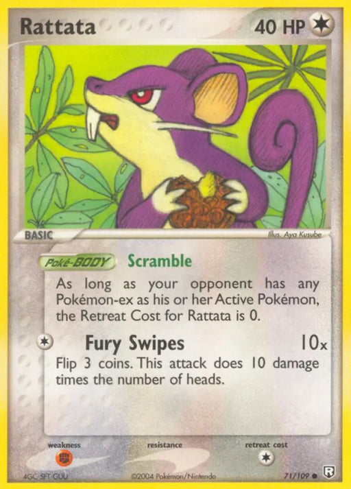 Rattata (71/109) [EX: Team Rocket Returns] - Pokemon Single