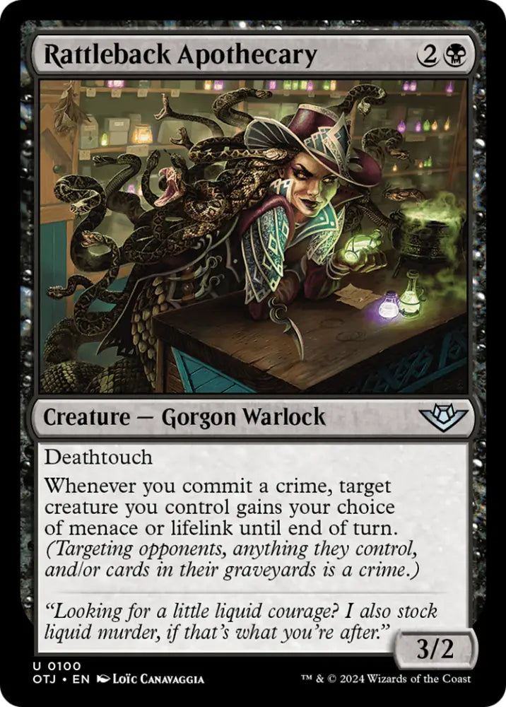 Rattleback Apothecary [Outlaws of Thunder Junction] - MTG Single