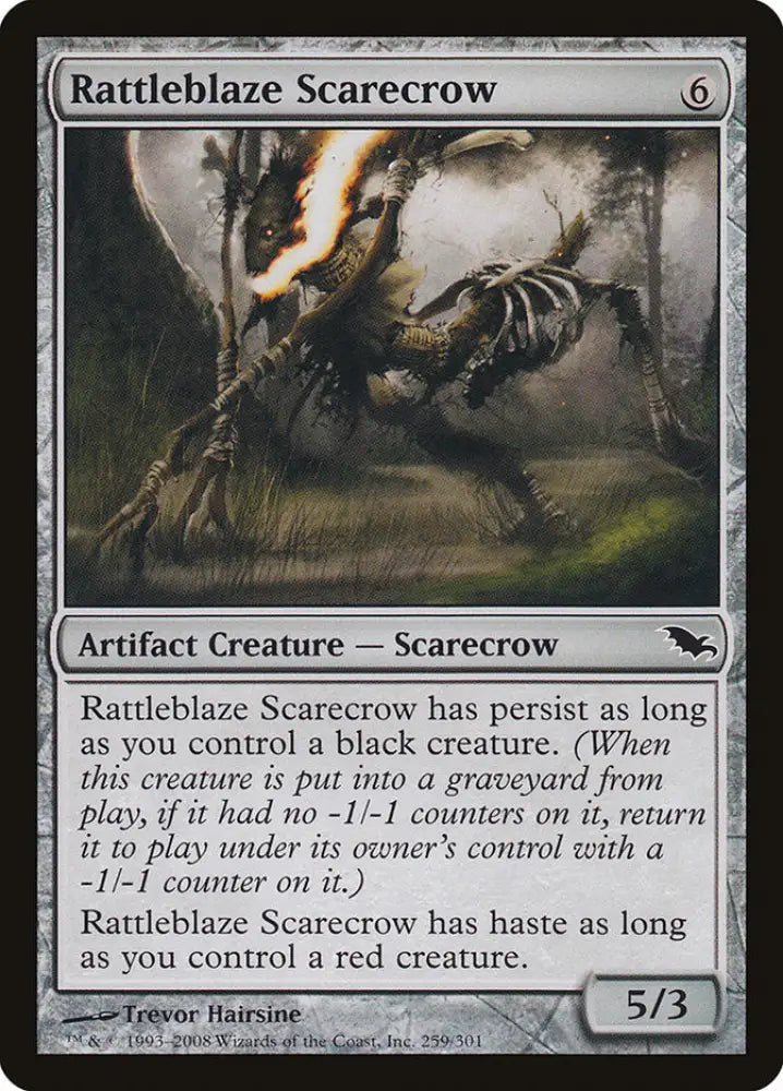 Rattleblaze Scarecrow [Shadowmoor] - MTG Single