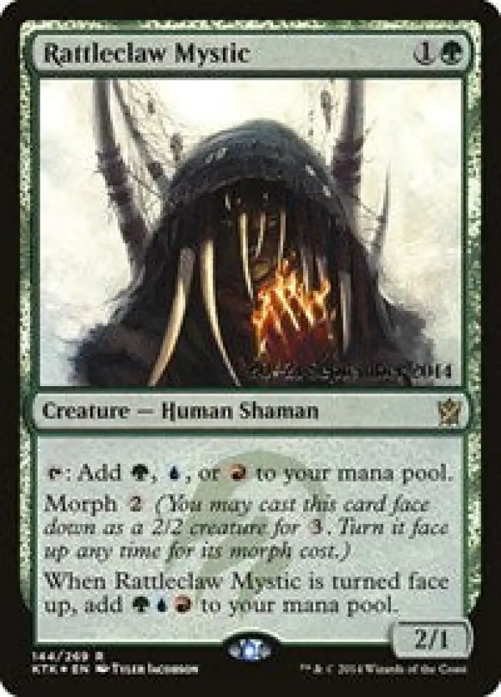 Rattleclaw Mystic (144) [Prerelease Cards]