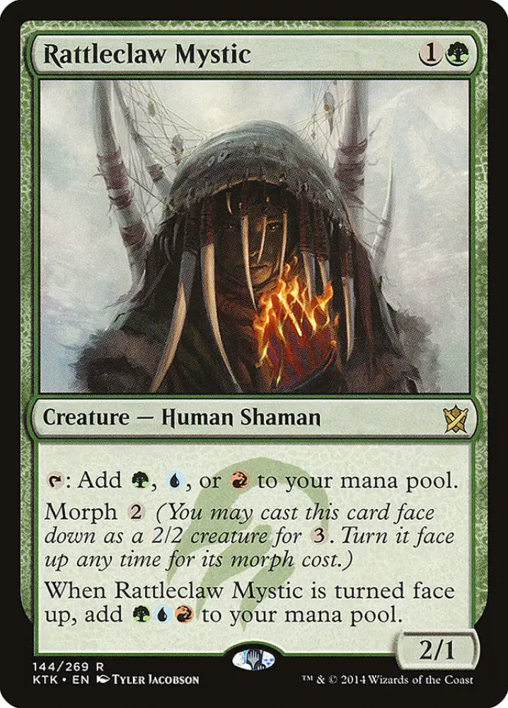 Rattleclaw Mystic [Khans of Tarkir] - MTG Single