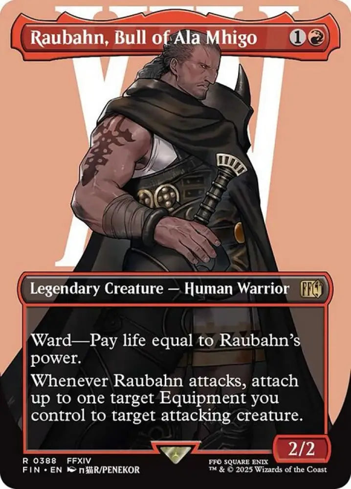 Raubahn, Bull of Ala Mhigo (388) [Final Fantasy]