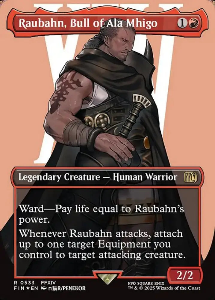 Raubahn, Bull of Ala Mhigo (533) [Final Fantasy]