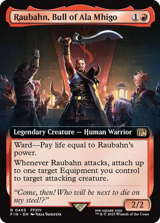 Raubahn, Bull of Ala Mhigo (465) [Final Fantasy]