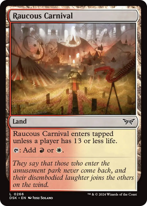 Raucous Carnival [Duskmourn: House of Horror] - MTG Single