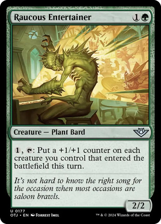 Raucous Entertainer [Outlaws of Thunder Junction] - MTG Single