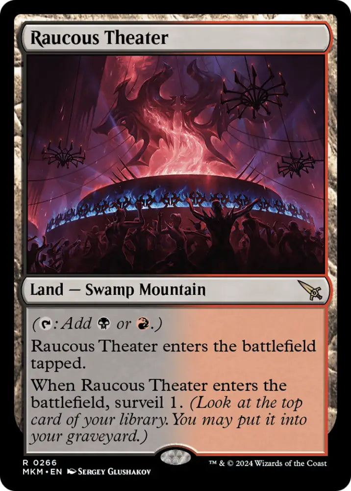 Raucous Theater [Murders at Karlov Manor] - MTG Single