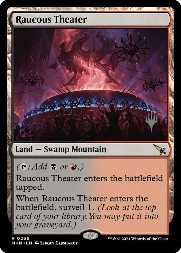 Raucous Theater (Promo Pack) [Murders at Karlov Manor Promos] - MTG Single