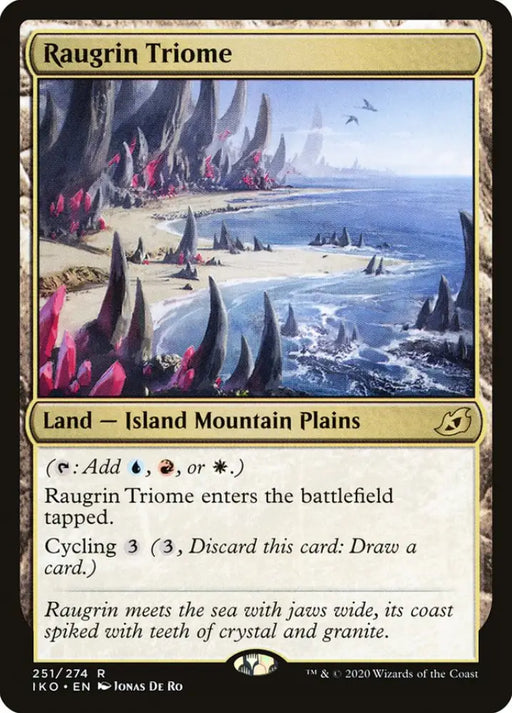 Raugrin Triome [Ikoria: Lair of Behemoths] - MTG Single