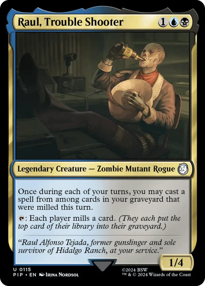 Raul Trouble Shooter [Fallout] - MTG Single