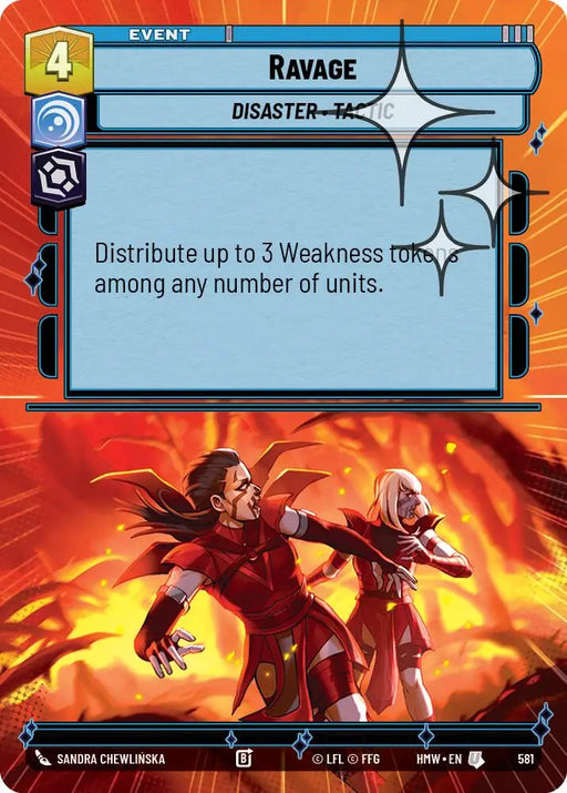 Ravage (Hyperspace Foil) (581) [Homeworlds]