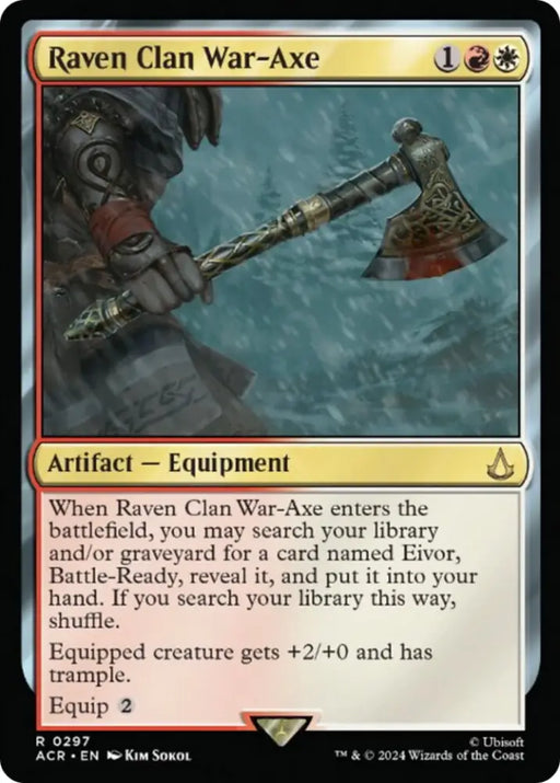 Raven Clan War-Axe [Assassin’s Creed] - MTG Single