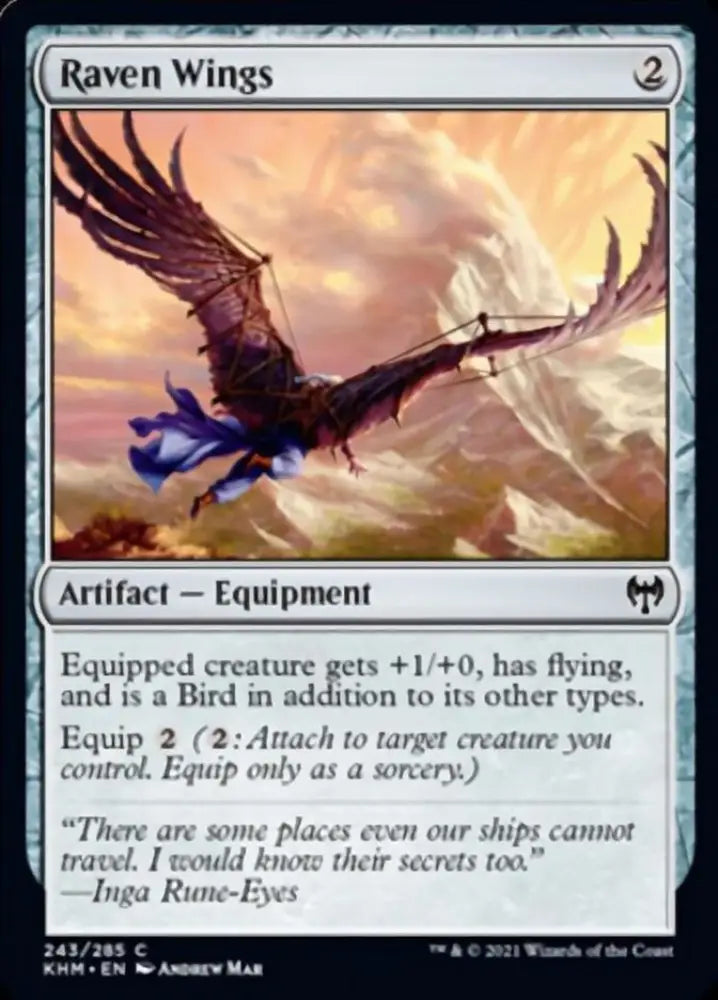 Raven Wings [Kaldheim] - MTG Single