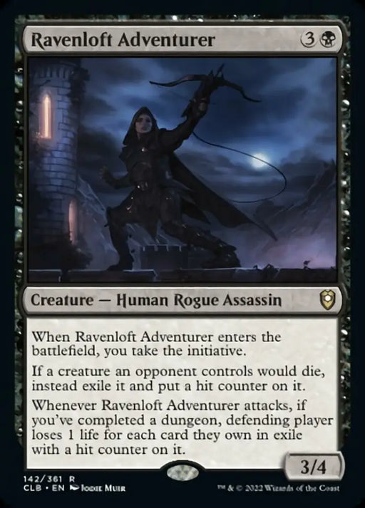 Ravenloft Adventurer [Commander Legends: Battle for Baldur’s Gate] - MTG Single