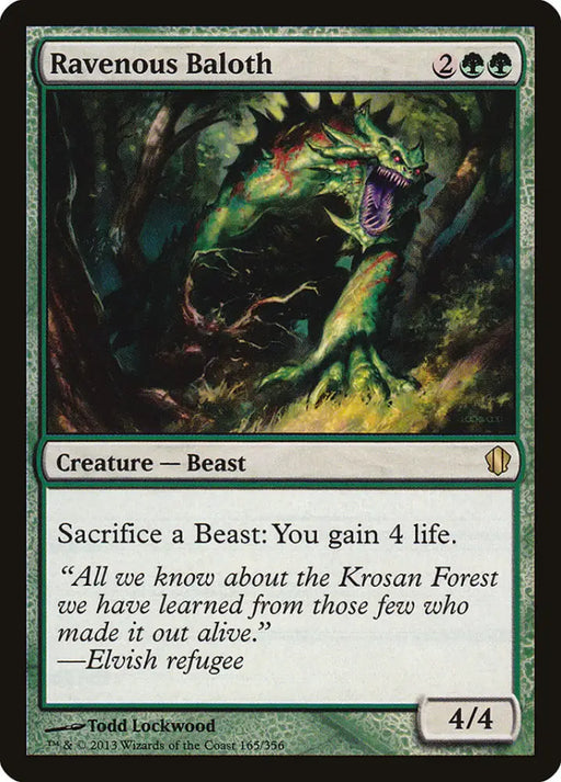 Ravenous Baloth [Commander 2013] - MTG Single