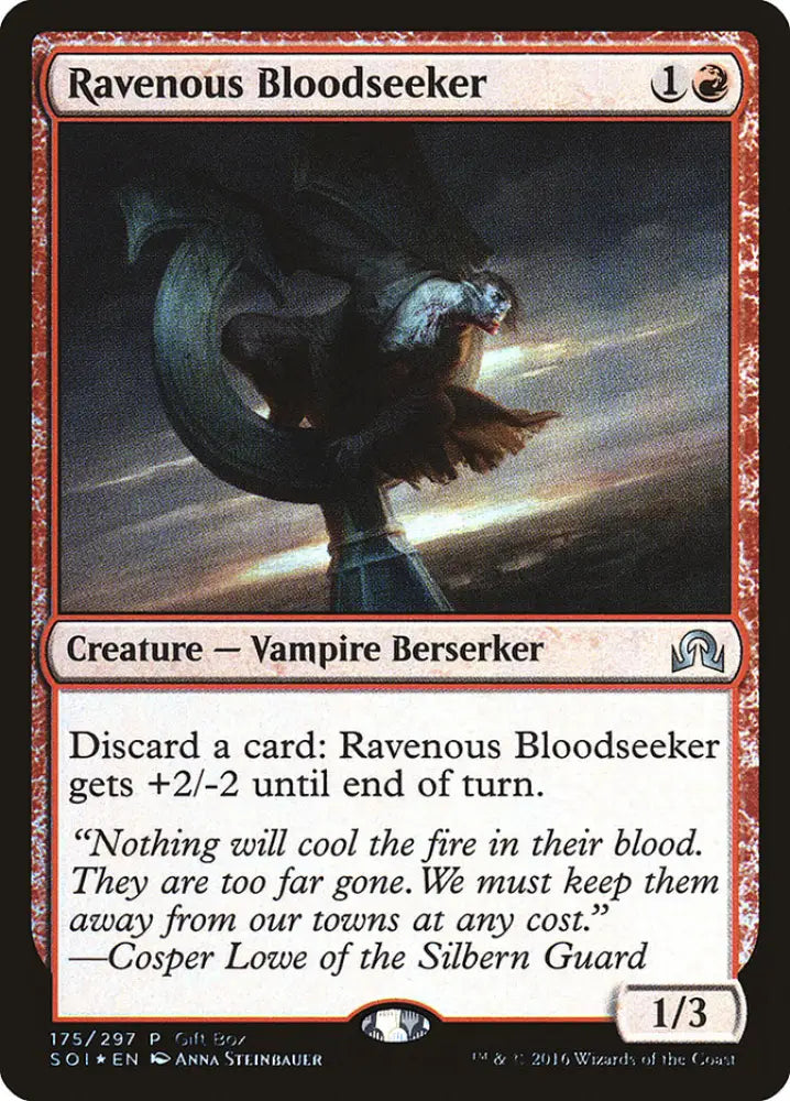 Ravenous Bloodseeker (Gift Box) [Shadows over Innistrad Promos] - MTG Single
