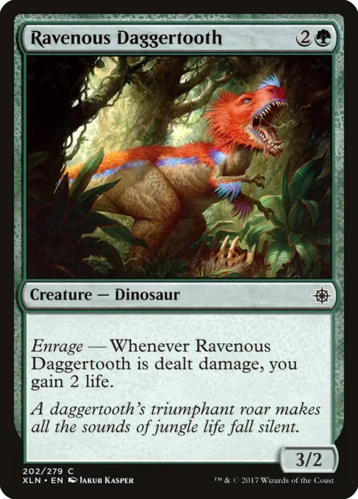 Ravenous Daggertooth [Ixalan] - MTG Single