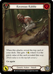 Ravenous Rabble (Red) [Outsiders] - Flesh And Blood Single