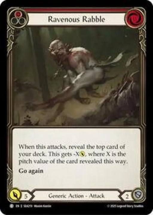 Ravenous Rabble (Red) (SEA219) [High Seas]