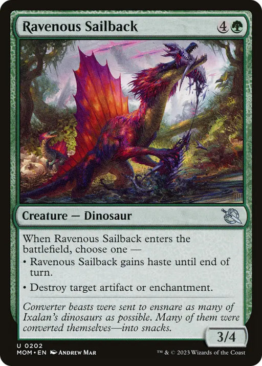 Ravenous Sailback [March of the Machine] - MTG Single