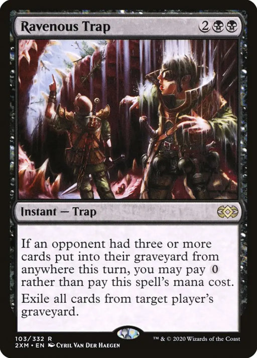 Ravenous Trap [Double Masters] - MTG Single