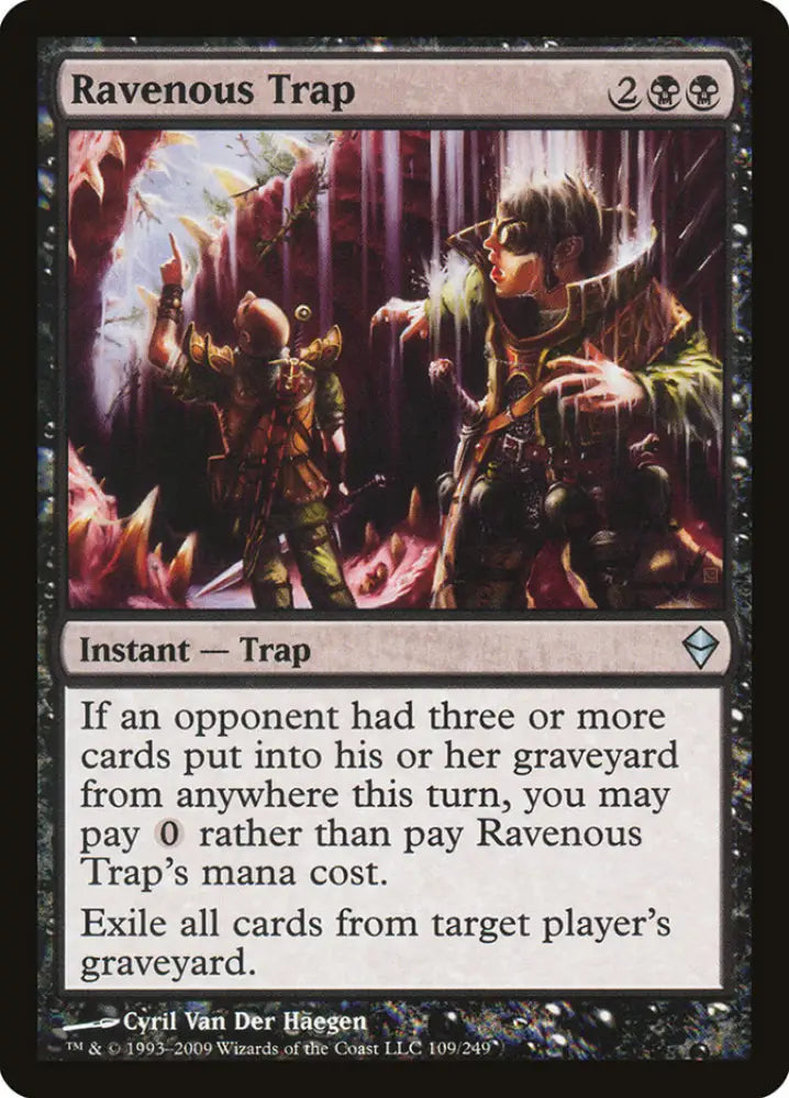 Ravenous Trap [Zendikar] - MTG Single