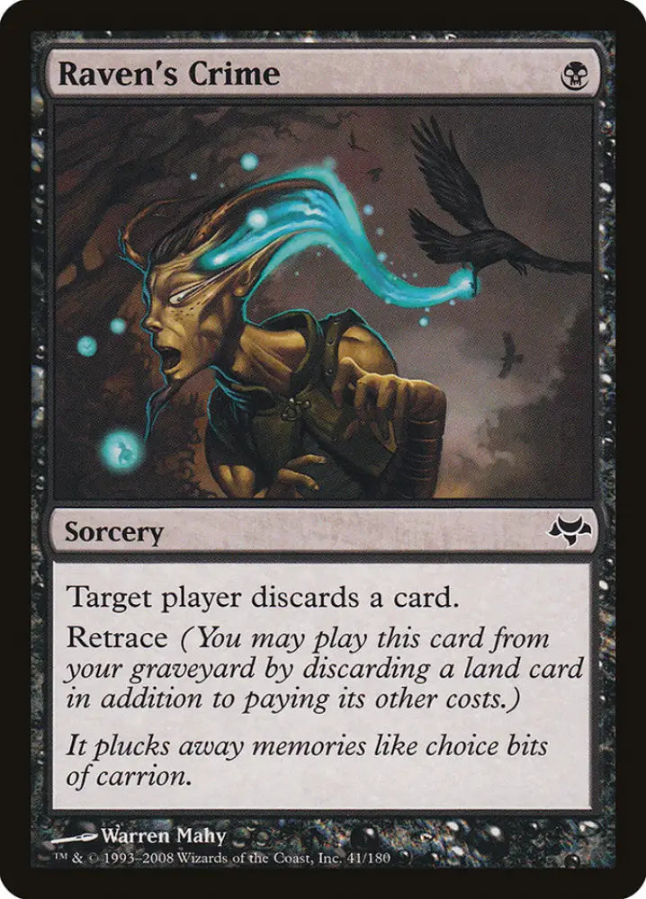 Raven’s Crime [Eventide] - MTG Single