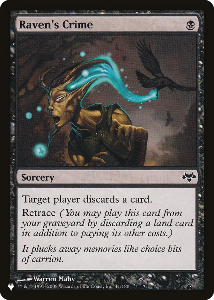 Raven’s Crime [The List] - MTG Single