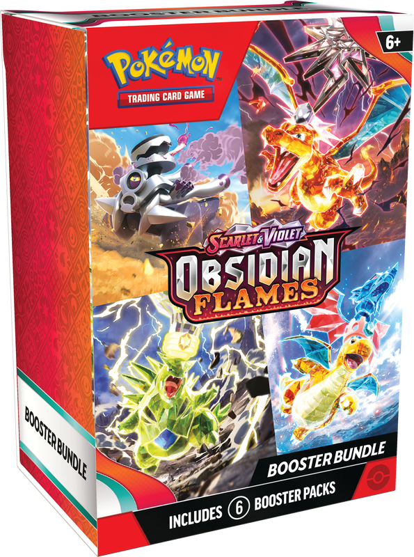 Pokemon SV3 Obsidian Flames Booster Bundle