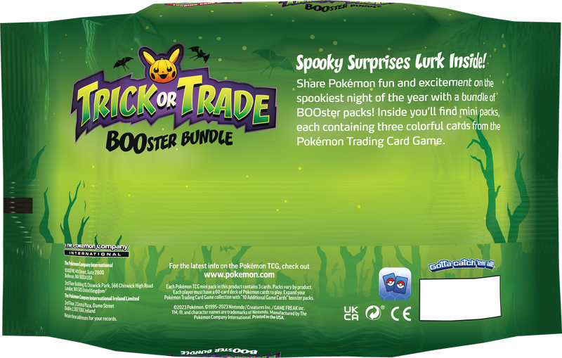 Pokemon Trick or Trade Booster Bundle 2023