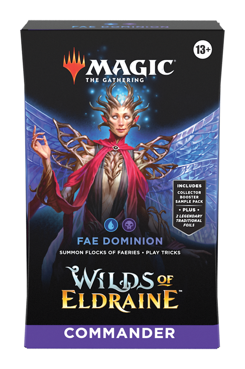 MTG Wilds of Eldraine Commander Fae Dominion