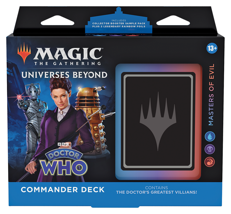 MTG DR WHO COMMANDER MASTERS OF EVIL