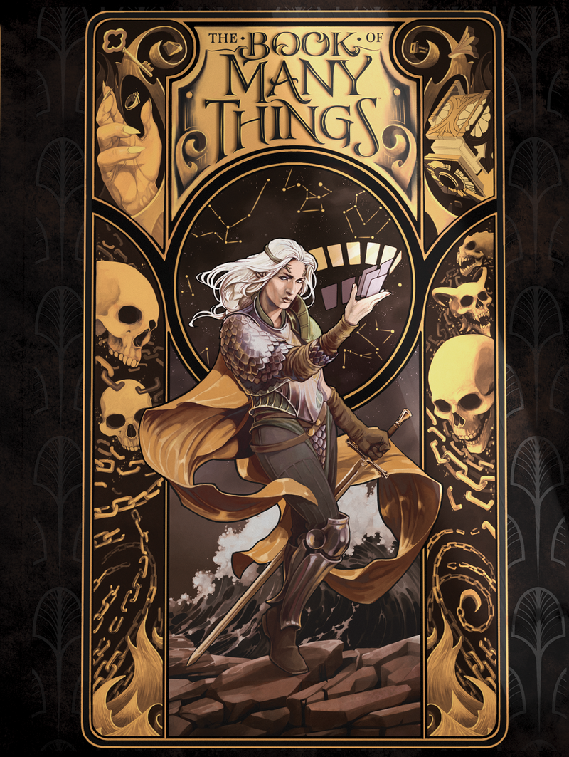 DND RPG The Deck of Many Things Alternate Hardcover
