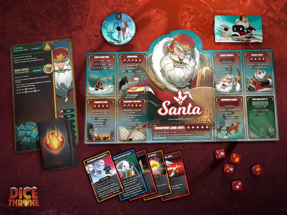 Dice Throne Santa vs Krampus (EN)
