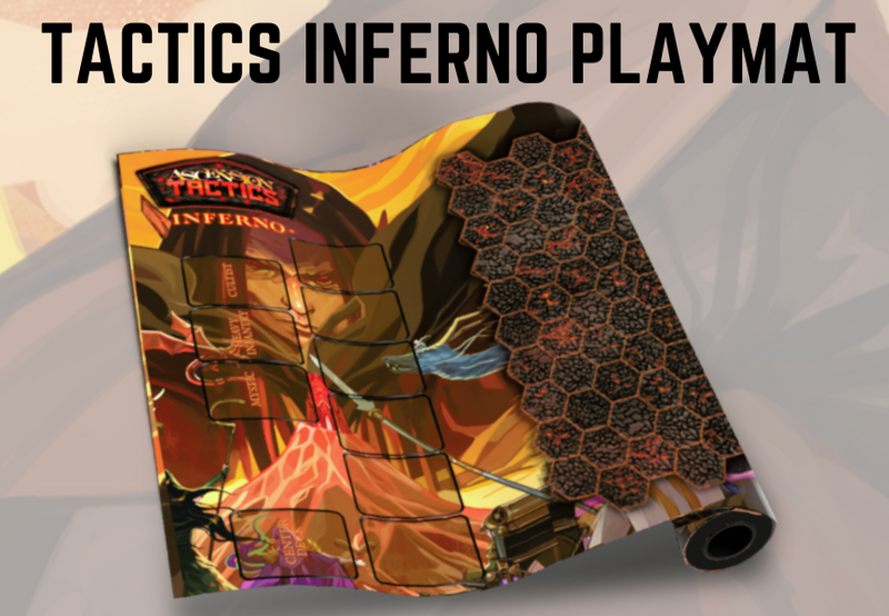 ASCENSION TACTICS INFERNO PLAYMAT (Releases May 2024)