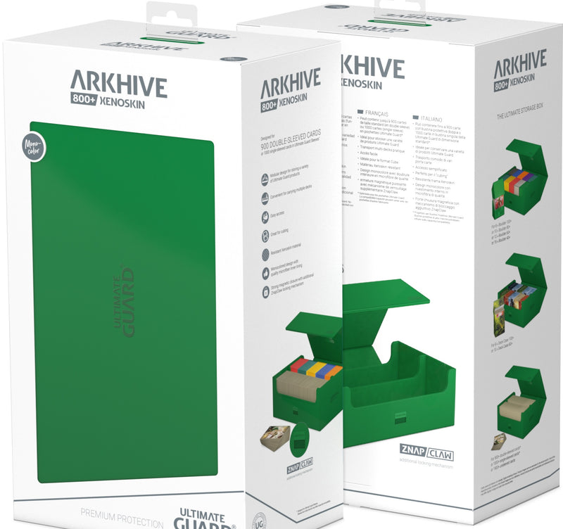 UG Deck Case Arkhive 800+ Monocolor Green