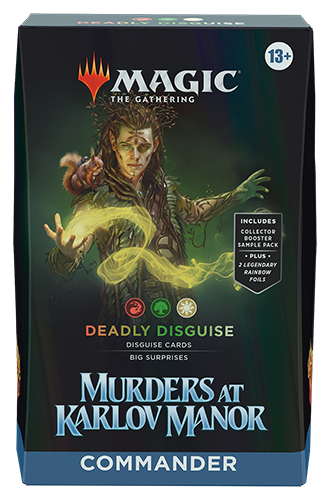 MTG Murders at Karlov Manor Deadly Disguise Commander Deck