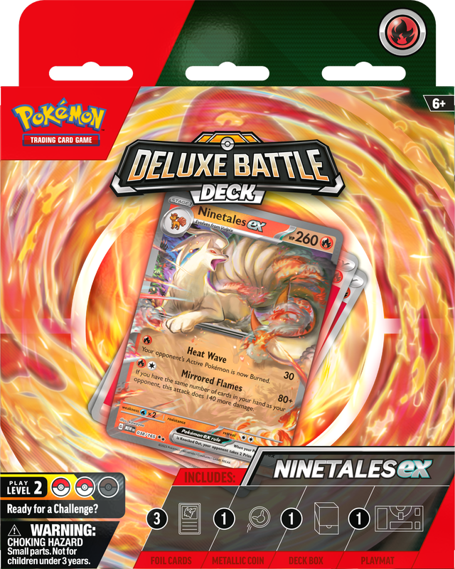 Pokemon Deluxe Battle Deck Ninetales EX