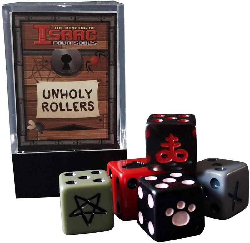 THE BINDING OF ISAAC: FOUR SOULS UNHOLY DICE (PREORDER)