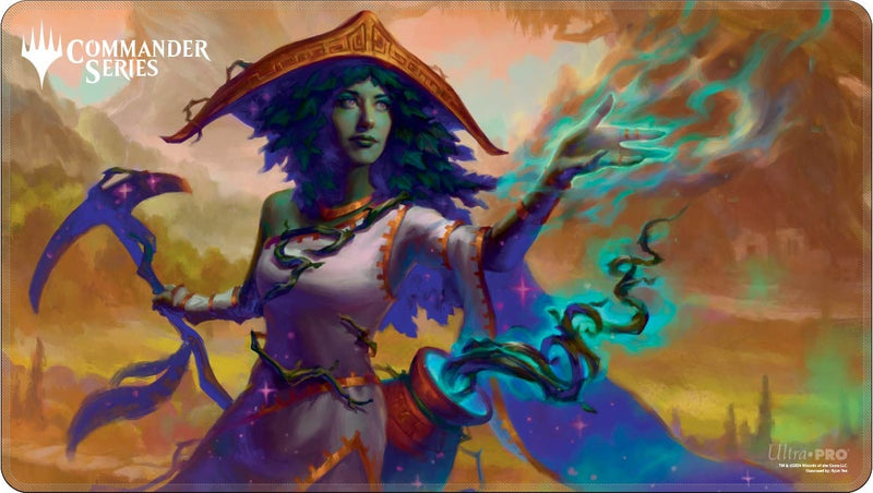 UP PLAYMAT MTG COMMANDER SERIES SYTHIS STITCHED