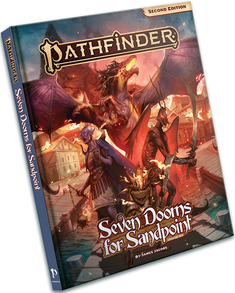 Pathfinder Adventure Path Seven Dooms for Sandpoint Couverture rigide (EN)
