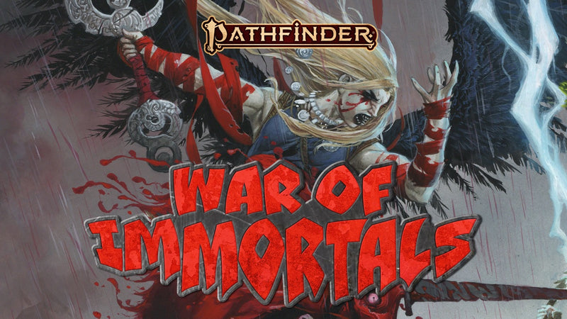 Pathfinder 2E: War of Immortals Sketch Cover Edition (ETA October)