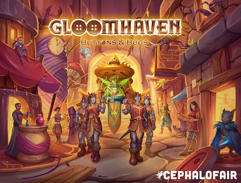 Boutons et bogues de Gloomhaven (EN)