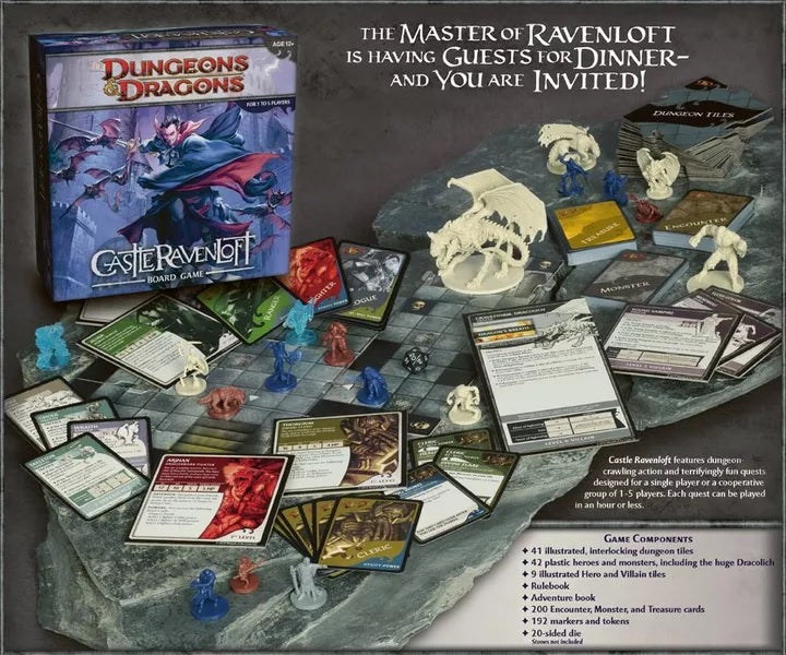 Jeu de plateau D&D Castle Ravenloft (EN)