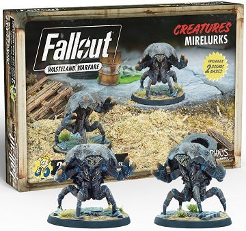 Fallout Wasteland Warfare : Créatures Mirelurks