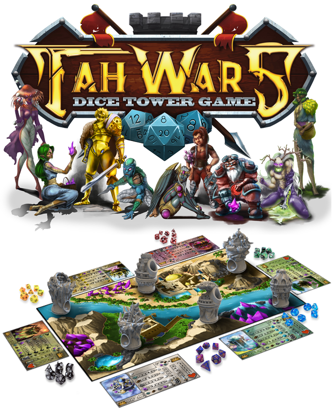 Tah Wars : A Dice Tower Game (ML)